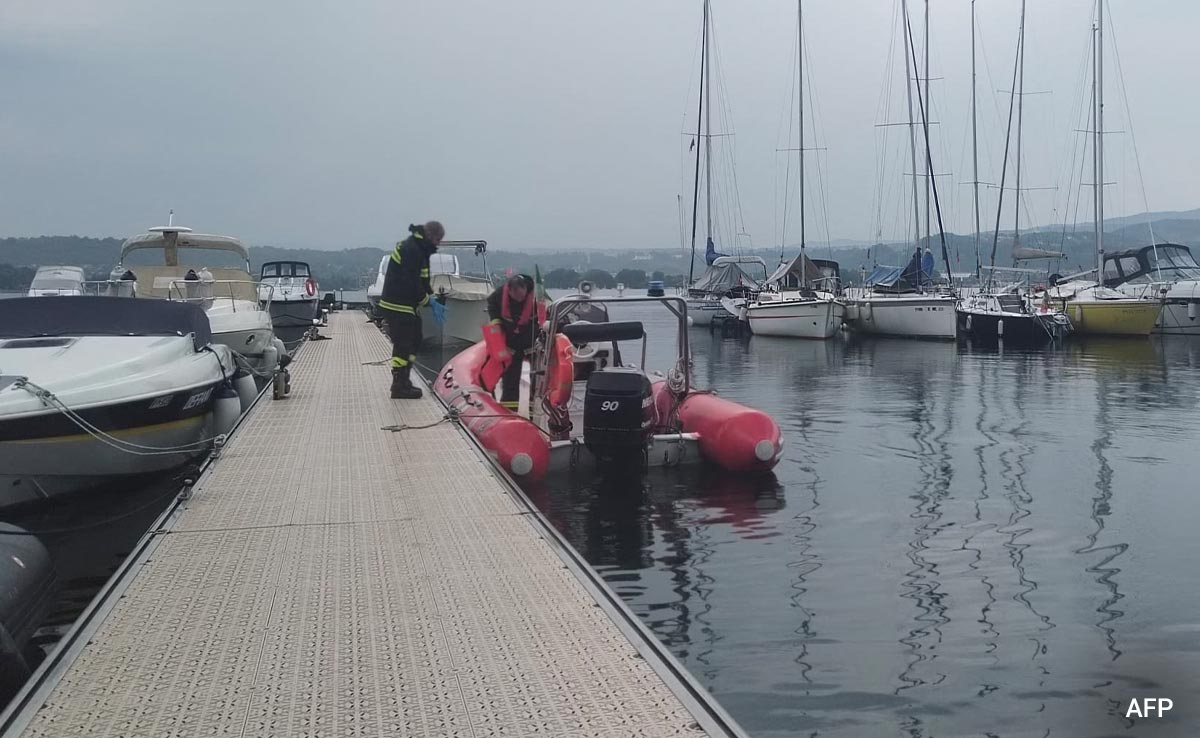 Dead After Boat Capsizes In Italy's Lake Maggiore