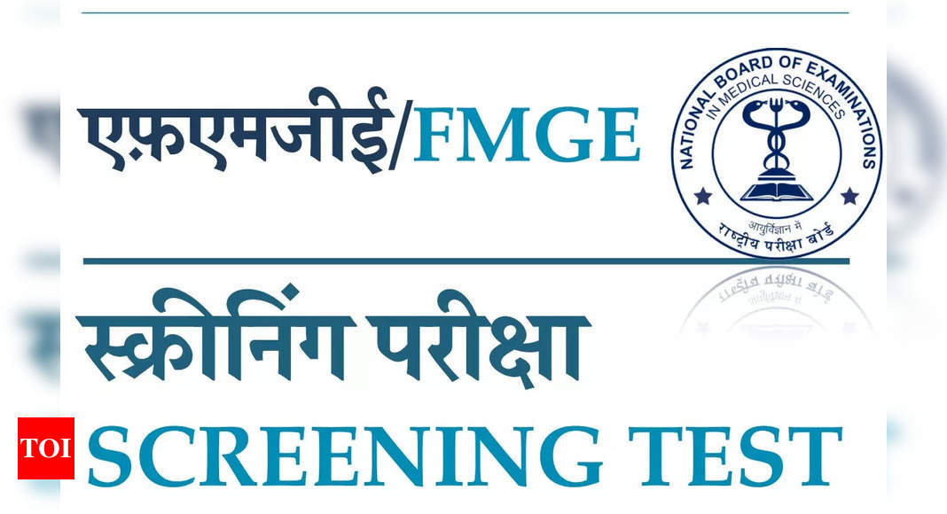 FMGE June registration begins on nbe edu