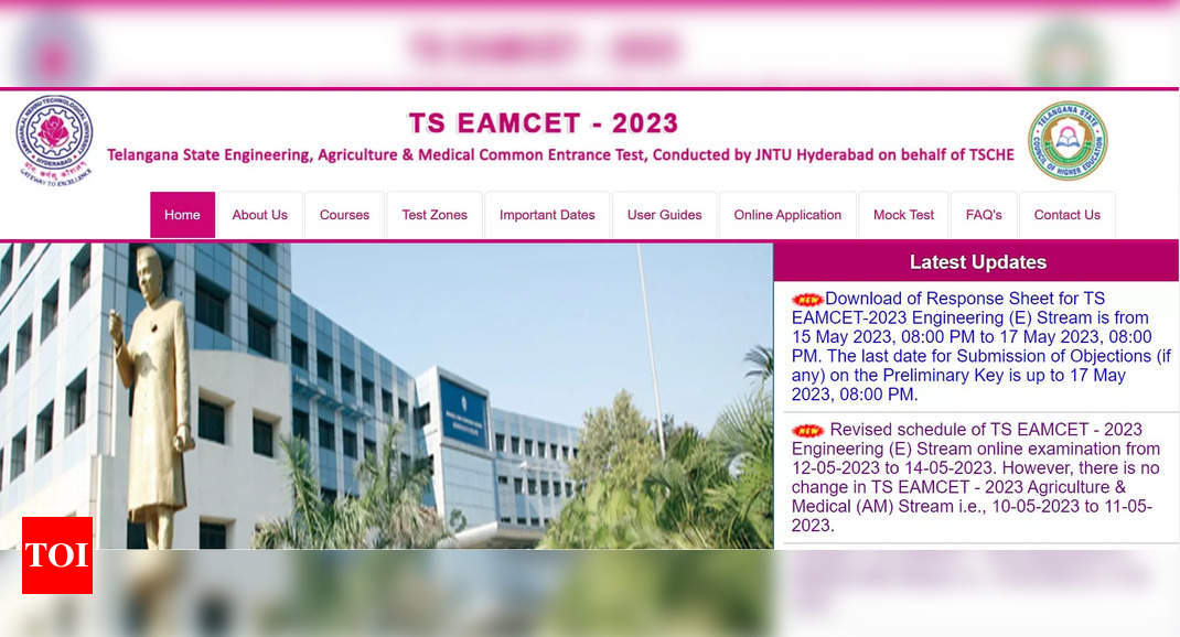 TS EAMCET Results to be released today @ eamcet tsche ac
