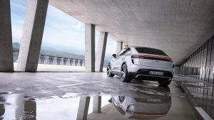 The Porsche Macan Turbo Embraces Electric Power