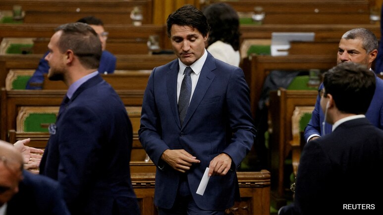 Canadian PM Justin Trudeau Faces No Confidence Vote In Parliament
