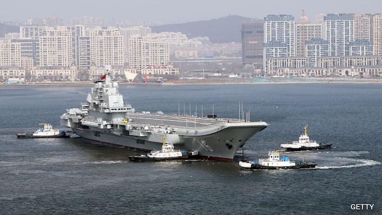 China Operates All Aircraft Carriers For Time, Spotted Near Taiwan, Japan