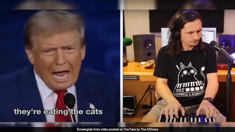 "Eating The Cats": Parody Song On Trump's Remark Gets
