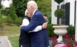 Joe Biden Welcomes PM Modi With A Hug, India-US Bilateral Talks Begin