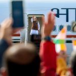 Pics: Indian Community's Big Welcome For PM Modi In US