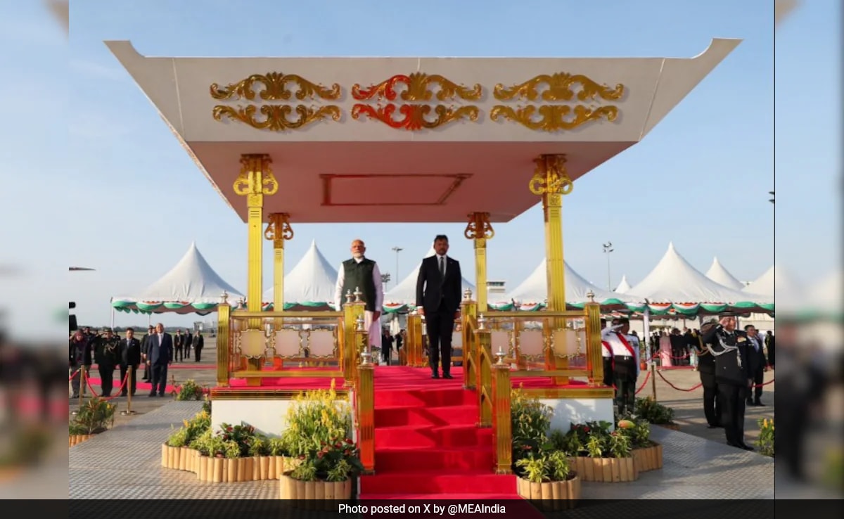 PM Modi Arrives In Brunei On Historic Day Visit