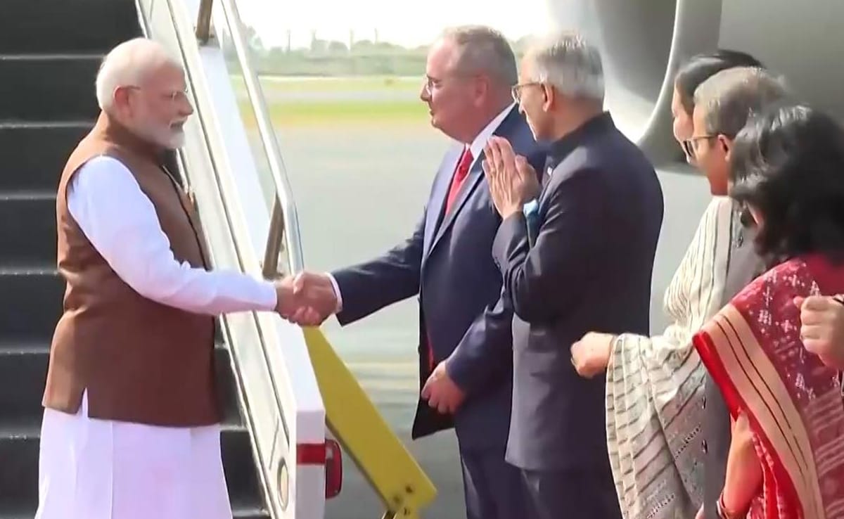 PM Modi Arrives In US For Day Visit, Will Meet Biden, Quad Leaders Soon