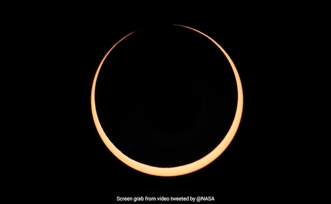 'Ring Of Fire' Solar Eclipse: Timing, Visibility In India And Other Details