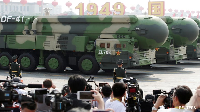 "Serious Concern": Japan, New Zealand As China Conducts Rare Missile Test