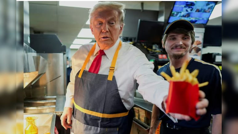 Donald Trump Claims Sundar Pichai Called Him To Praise McDonald's Visit