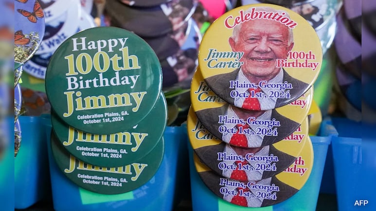 Georgia Awaits Celebrating Ex US President Jimmy Carter's th Birthday