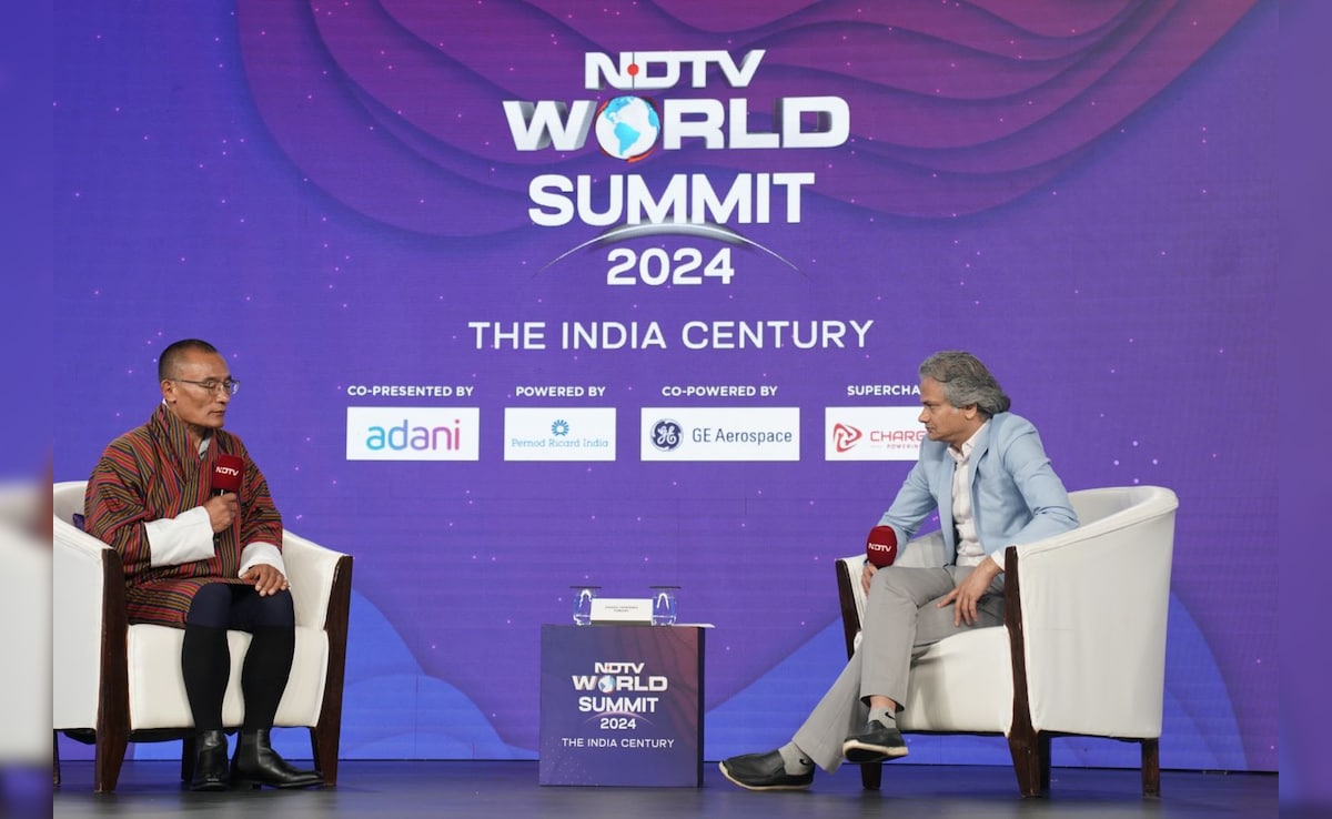 "Global South Looks To India's Leadership": Bhutan PM At NDTV World Summit