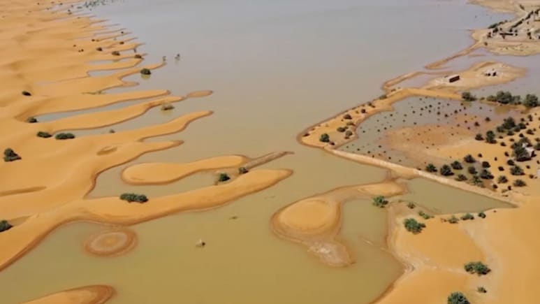 Sahara Desert Witnesses First Floods In Years, Stunning Images Surface