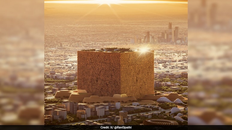 This $ Billion Saudi Megastructure Can Hold Empire State Buildings
