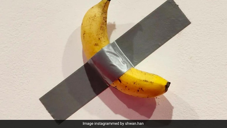This Solitary Banana Duct Taped To A Wall Could Sell For Over Rs Cr