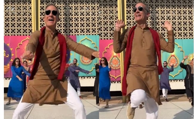 Watch: US Envoy Eric Garcetti Dances During Diwali Celebrations