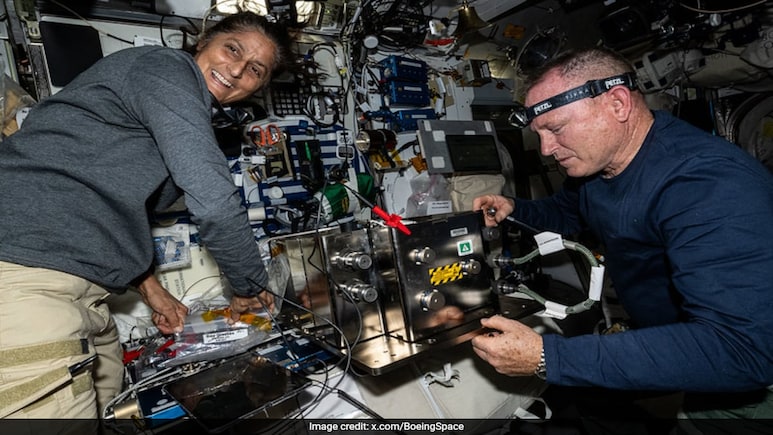Amid Health Concerns, A Look At What Sunita Williams Eats On Space Station