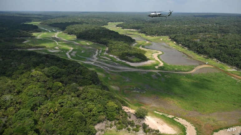 Climate Change Threatens Amazon Rainforest As Sand Dunes Appear