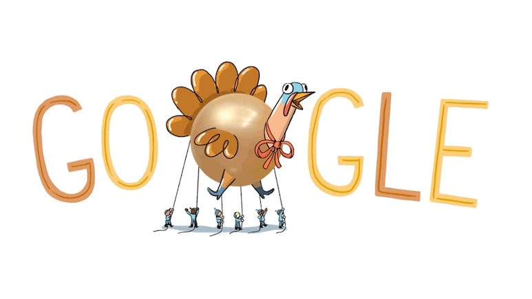 Google Celebrates Thanksgiving With Animated Doodle