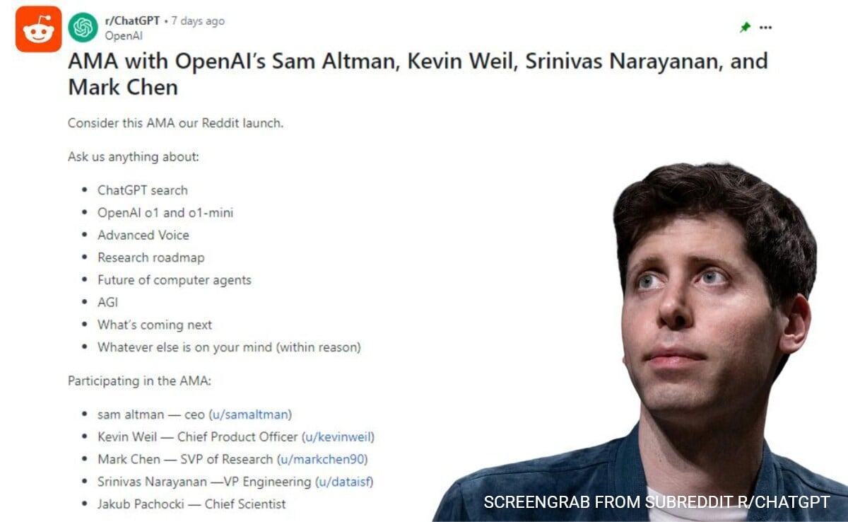 Here's What OpenAI's Sam Altman Has To Say About New Innovations In ChatGPT