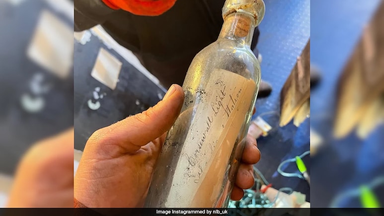 Hidden Message In A Bottle Uncovered By Lighthouse Workers After Years