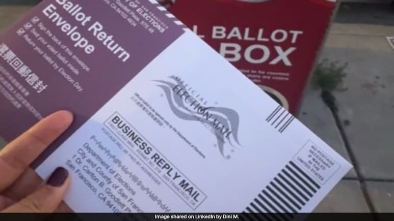 Indian Origin Woman Living In US For Years Votes For First Time