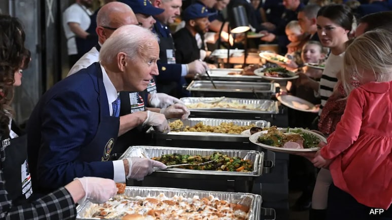 "Keep Calm, Gobble On": Joe Biden Holds Last Turkey Pardon As US President