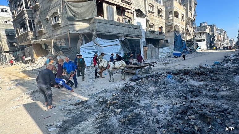 "Only Survivor": Gaza Child Left Alone After Family Killed In Israeli Attacks