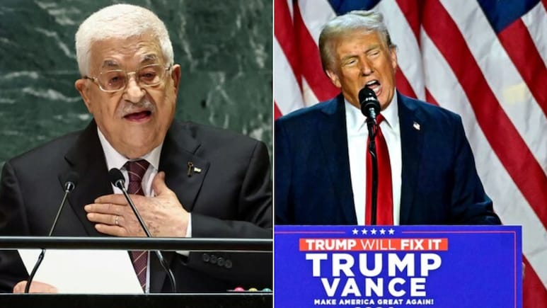 Palestinian President Tells Trump Ready To Work For Gaza Peace