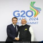 PM Modi Discusses Space, AI With French President Macron At G Sidelines