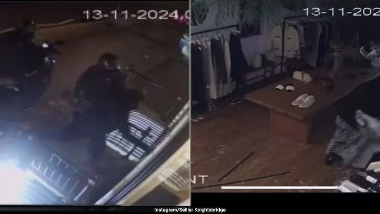 Three Men Steal Luxury Goods Worth Rs Crore In Just Minutes In London