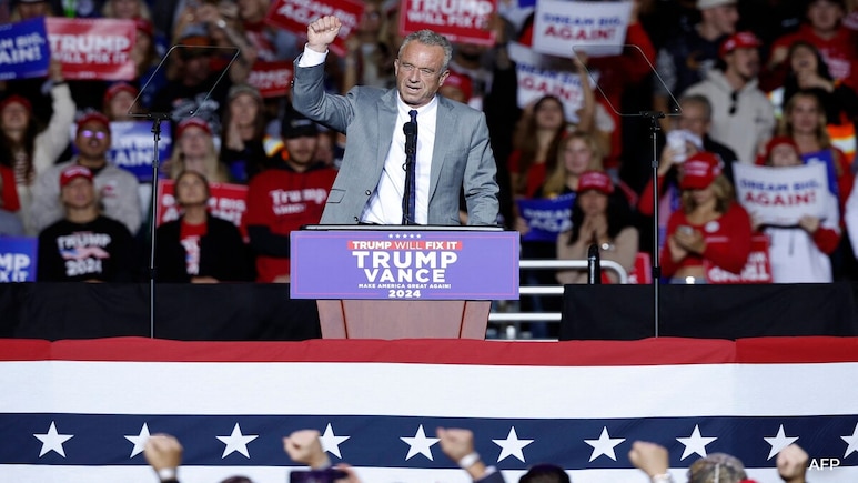 Trump Says 'Big Role' For Vaccine Skeptic RFK Jr In Health Care If He Wins