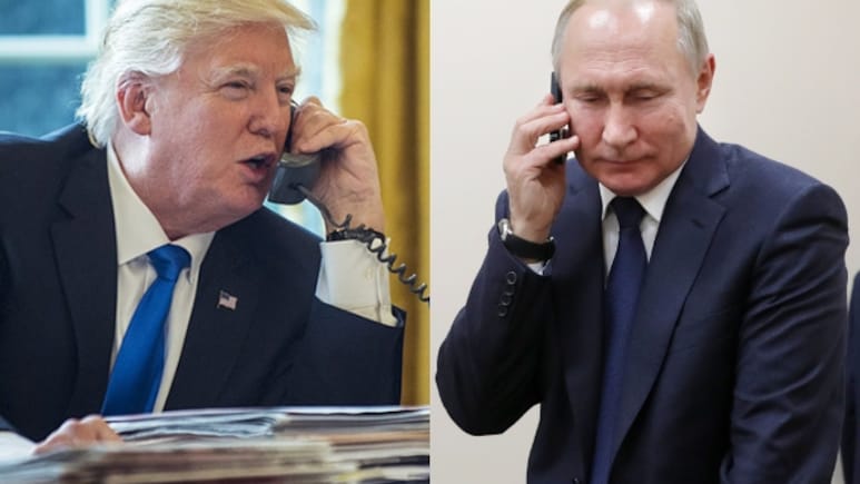 Trump Speaks To Putin, Urges Him To Not Escalate War In Ukraine: Report