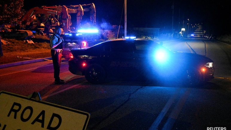 US Teens, In Stolen Car, Caught After High Speed Chase Ends In Ball Of Fire