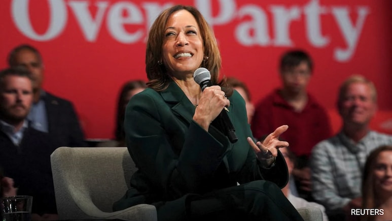 "What Happens In Booth, Stays In Booth": Kamala Harris Banks On Women's Votes