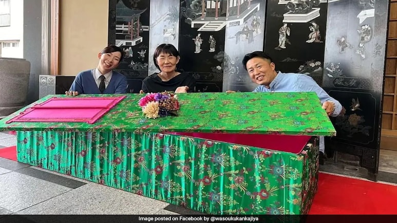 What Visitors Get To Do At 'Coffin Cafe' At Japan Funeral Home