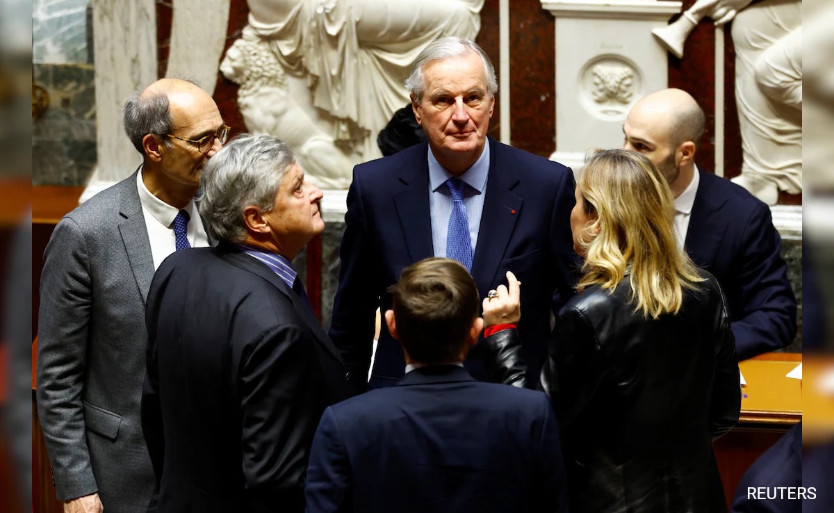 As French PM Michel Barnier Faces No Confidence Vote, All You Need To Know