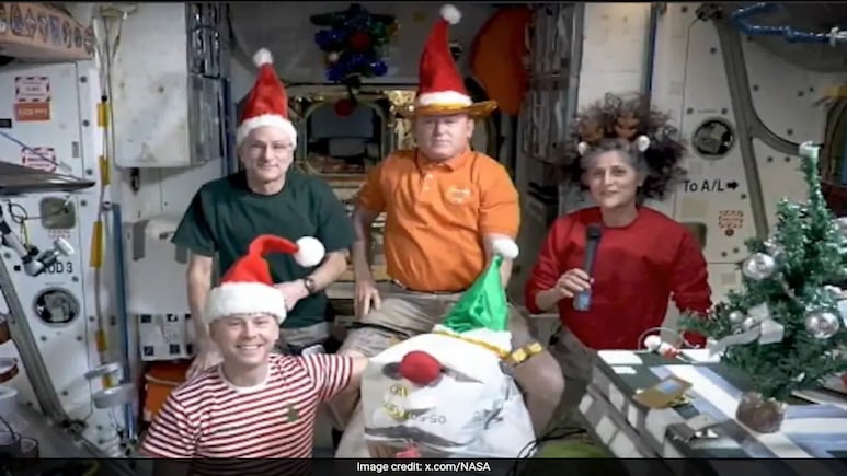 Did Sunita Williams Take Santa Hats On Day ISS Mission? NASA Responds