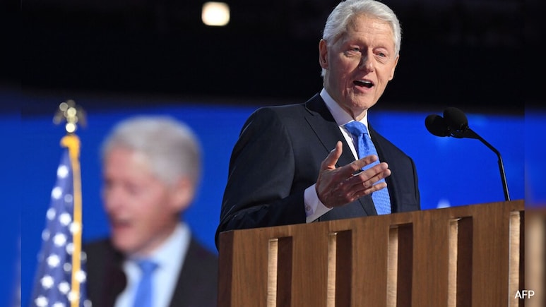 Ex US President Bill Clinton In Hospital For Fever, Remains In "Good Spirits"