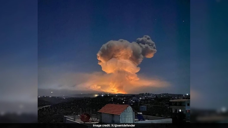 Impact Of Israel's Heaviest Bomb Strikes In Syria Registered On Richter Scale