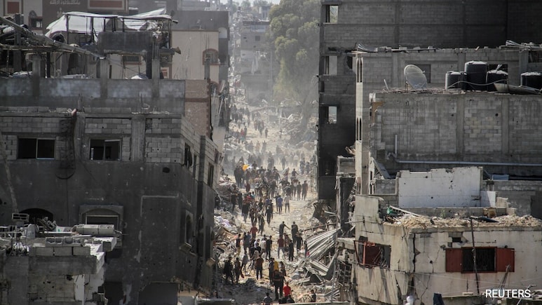 Israel Army Tells Gaza Civilians In South To Move To 'Humanitarian Zone'