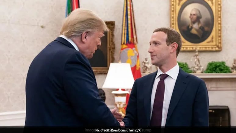 Mark Zuckerberg's Meta Donates $ Million To Donald Trump's Inaugural Fund