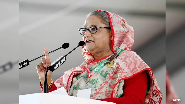"Muhammad Yunus Involved In Genocide": Sheikh Hasina In st Public Address