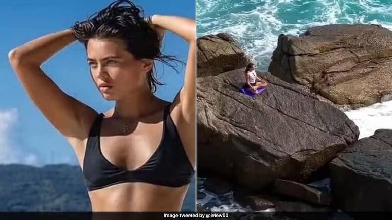Russian Actress Dies After Being Swept Away By Giant Wave While Doing Yoga