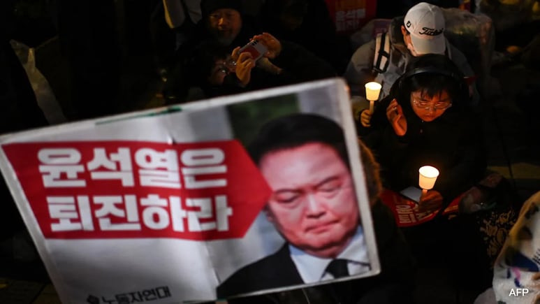 South Korea President Yoon Suk Yeol Clings To Power After Martial Law U Turn
