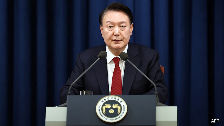 South Korea President Yoon To Address Nation Ahead Of Impeachment Vote