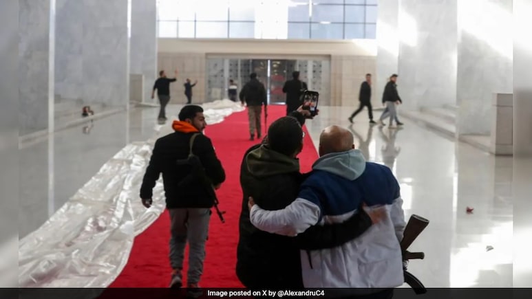 Syrians Take Over Assad's Palaces, Click Pictures, Loot Furniture