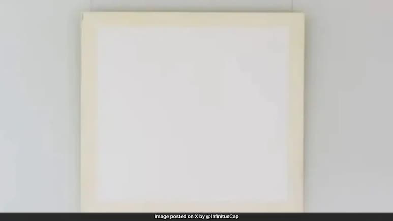 This Blank 'Pure White' Canvas Expected To Sell For Over $