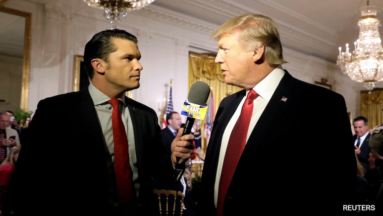 Trump Shows "Strong And Deep" Support For Hegseth Amid Controversies