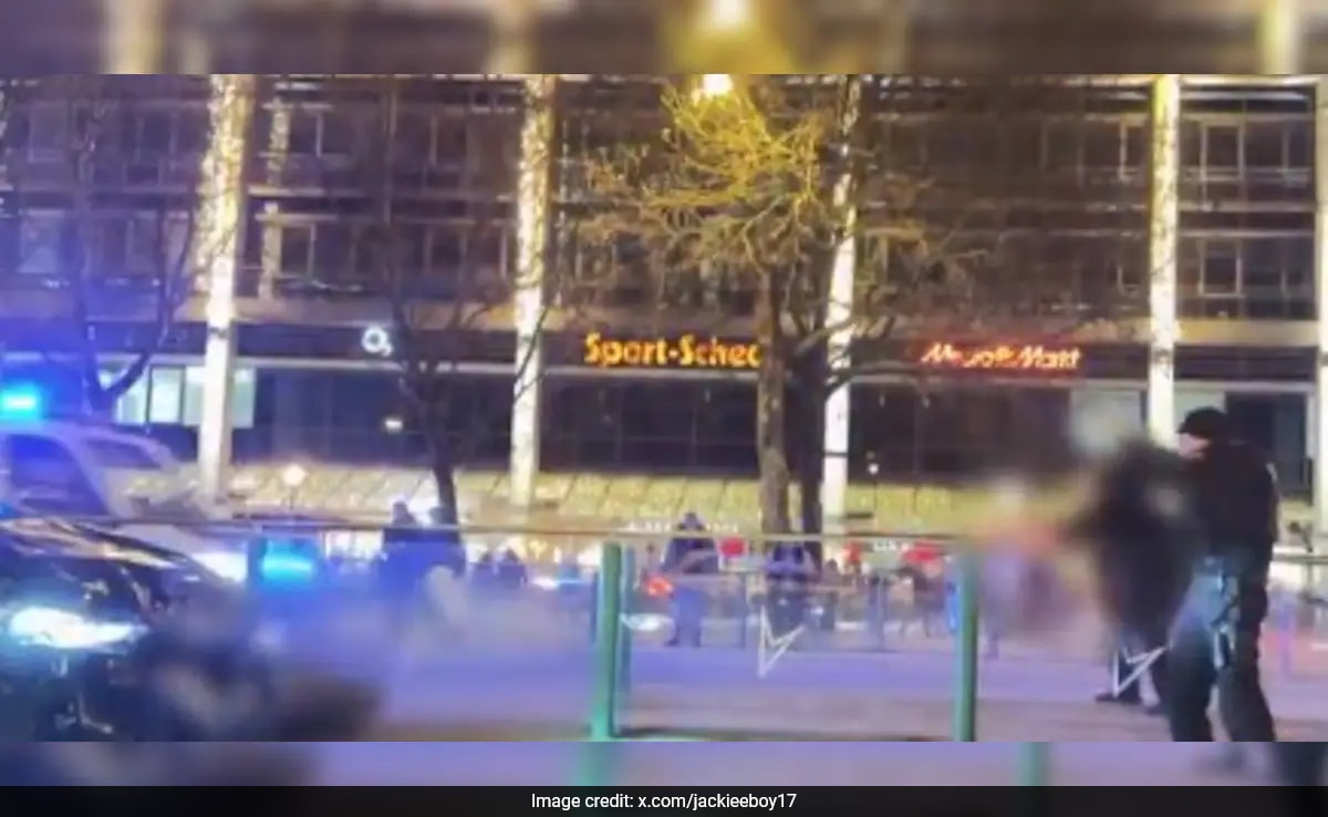 Video: The Moment When German Christmas Market Attack Suspect Was Arrested